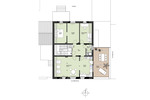 Dachgeschoss Etagenwohnung mit großer Dachterrasse