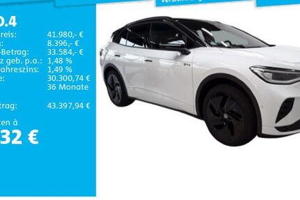 VW ID.4 13.826 km 41.980 € Frankfurt 60326