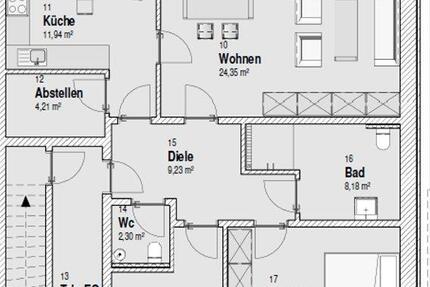 Wohnung Warburg - 2 Zimmer, 90 m&sup2;, 995&euro; | Angebot:26339119