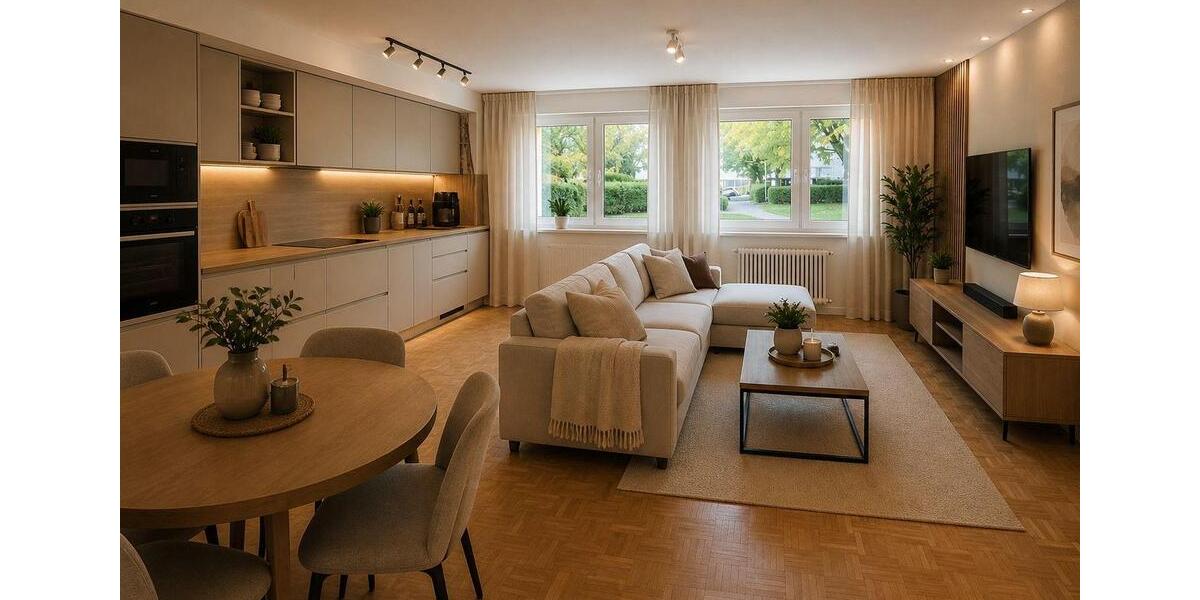 Erdgeschoßwohnung München Ramersdorf-Perlach - 3 Zimmer, 78 m&sup2;, 510.000&euro; | Angebot:26767567