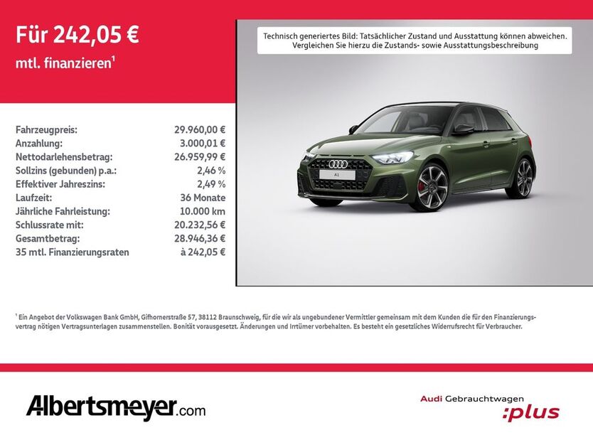 Audi A1 8.470 km 29.960 € Nordhausen 99734