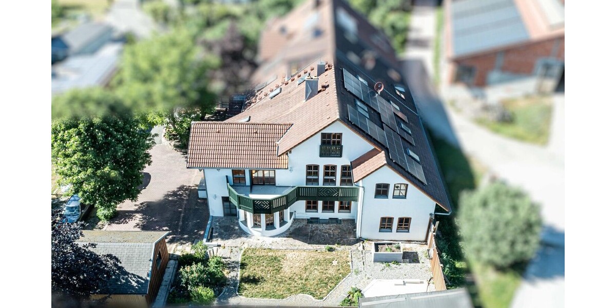 Wohnen, Vermieten oder Mehrgenerationenwohnen unter einem Dach mit zwei separaten Eingängen - Zweifamilienhaus Schönthal / Döfering Döfering | Angebot:26855935
