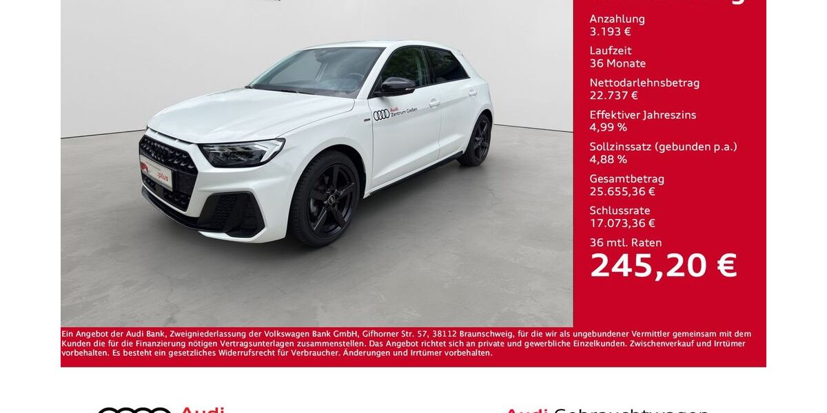 Audi A1 11.000 km 25.930 &euro; Giessen 35394