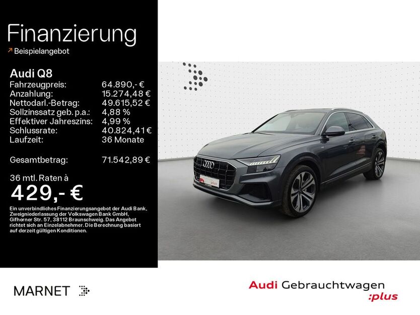 Audi Q8 46.922 km 64.890 € Bad Nauheim 61231