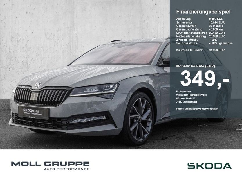 Skoda Superb 68.849 km 34.390 € Düsseldorf 40474