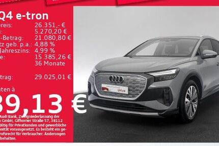 Audi Q4 e-tron 60.276 km 26.351 &euro; Eching 85386