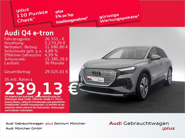 Audi Q4 e-tron 60.276 km 26.351 &euro; Eching 85386