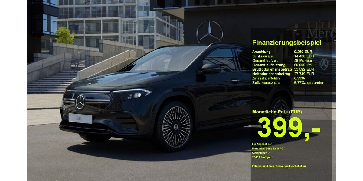 Mercedes-Benz EQA 2.729 km 36.990 &euro; Hamburg 21079