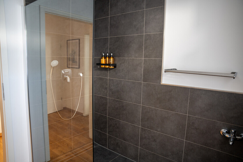 Moderne Erdgeschoßwohnung mit Sauna & Garten