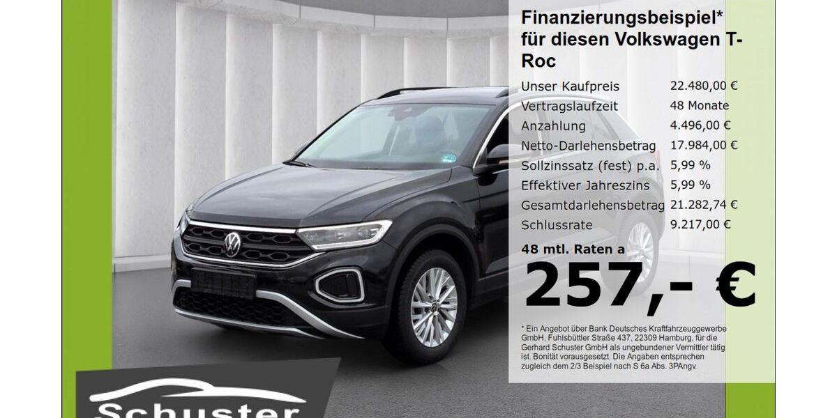 VW T-Roc 25.789 km 22.179 &euro; Ruhstorf 94099