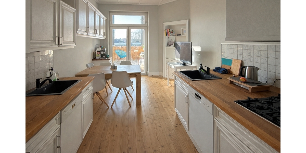 Beste Lage Frankfurt-Nordend: Sanierte 4-Zimmer-Altbauwohnung - Etagenwohnung Frankfurt am Main Nordend West | Angebot:25509677