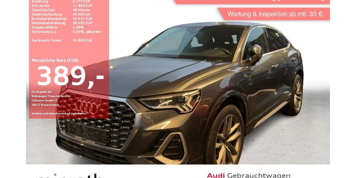 Audi Q3 45.168 km 31.030 &euro; Moers-Hülsdonk 47441