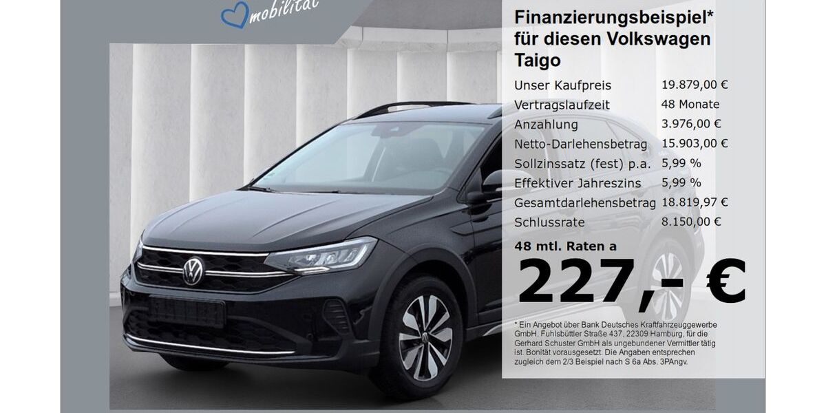 VW Taigo 18.632 km 19.879 &euro; Ruhstorf 94099