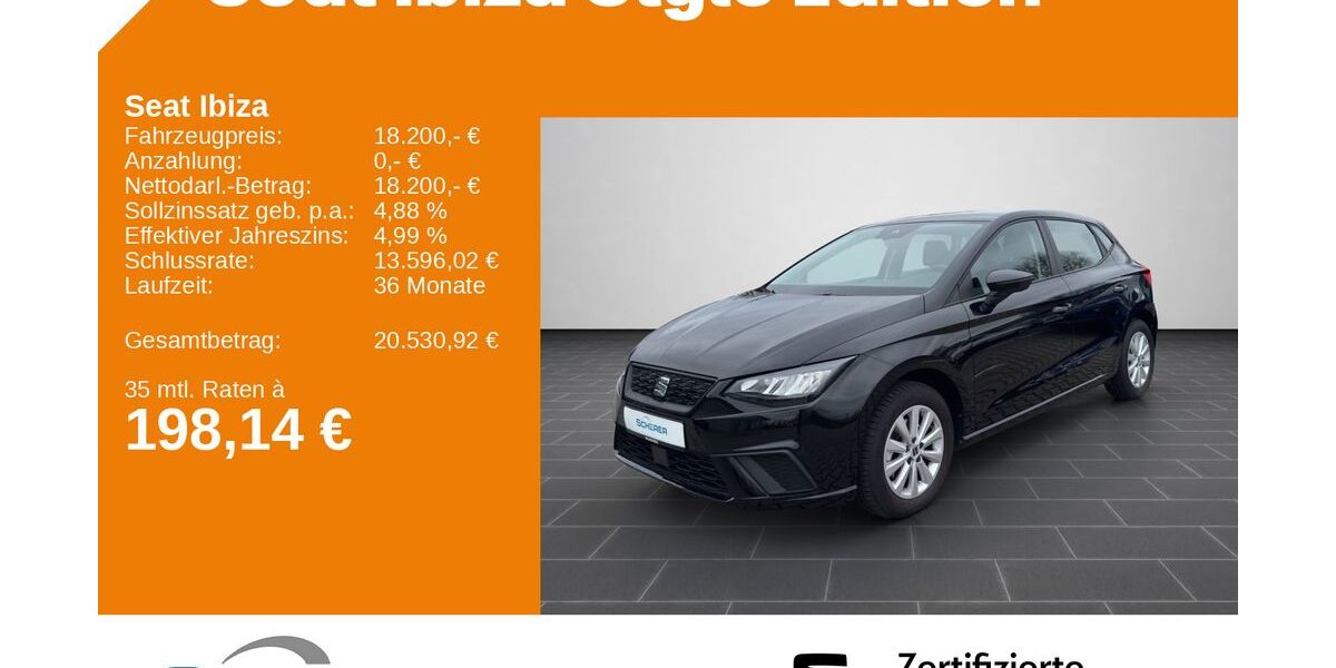 Seat Ibiza 4.875 km 18.200 &euro; Ludwigshafen 67063
