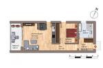Erdgeschoßwohnung Waldkirchen - 2 Zimmer, 64 m&sup2;, 760&euro; | Angebot:26223713