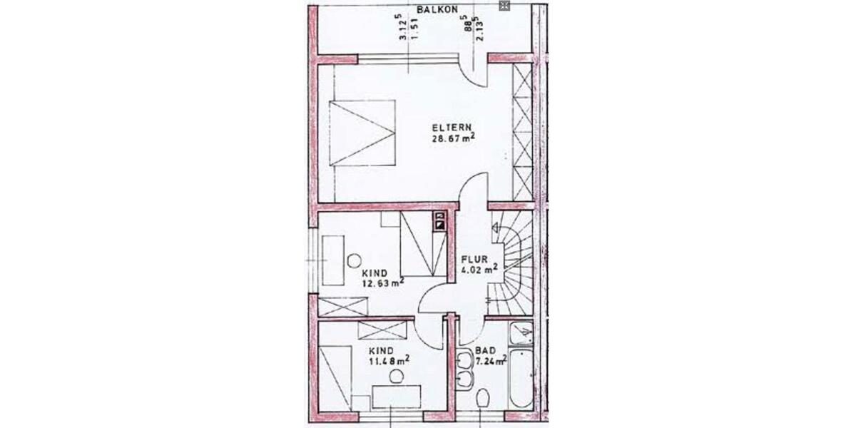 Doppelhaushälfte Krombach - 7 Zimmer, 140 m&sup2;, 289.500&euro; | Angebot:26764258