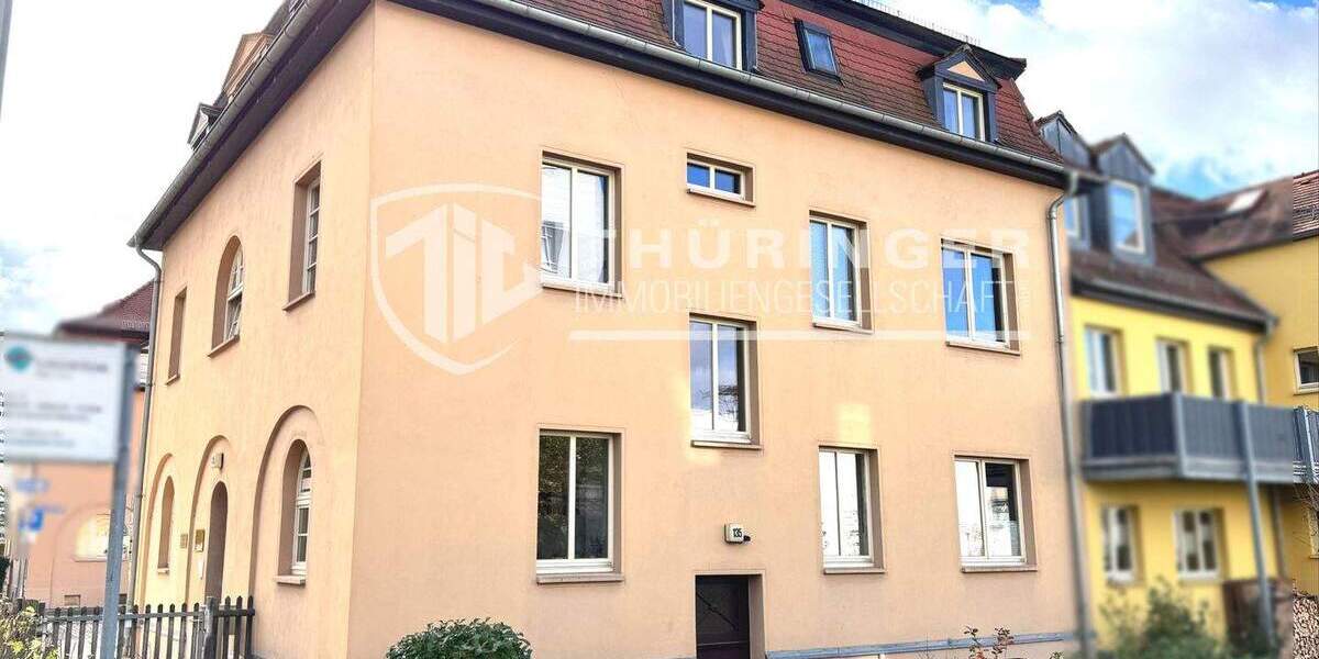 Etagenwohnung Gera Innenstadt - 4 Zimmer, 96 m&sup2;, 134.950&euro; | Angebot:25664629