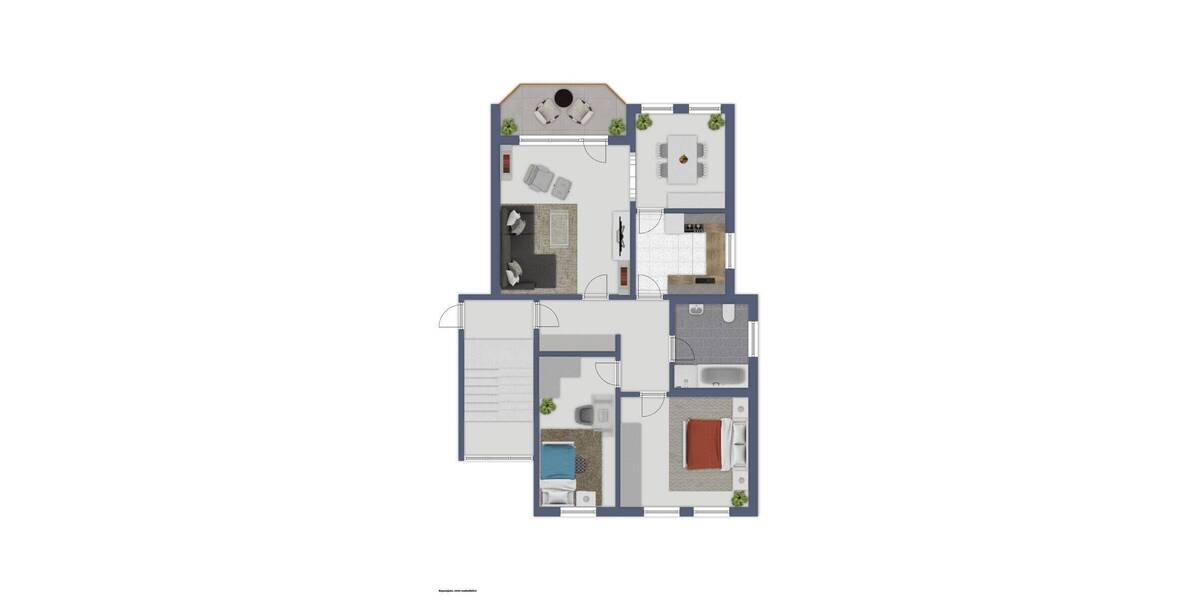 Etagenwohnung Roth - 3 Zimmer, 82 m&sup2;, 249.000&euro; | Angebot:26859259