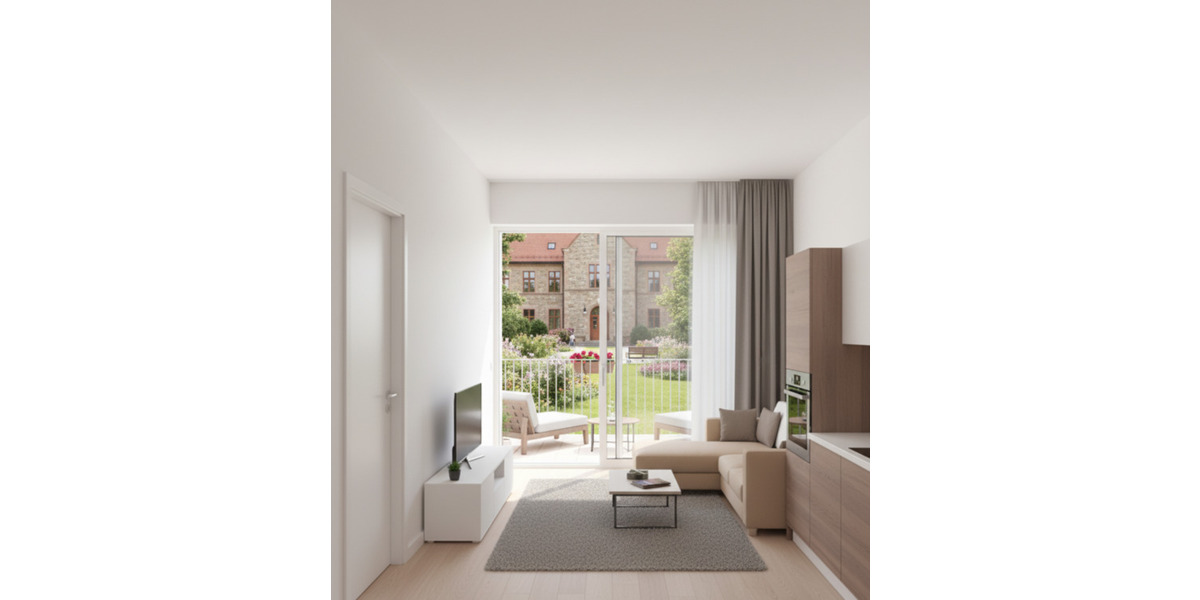 Etagenwohnung Hildesheim Himmelsthür - 2 Zimmer, 76 m&sup2;, 1.254&euro; | Angebot:25733376