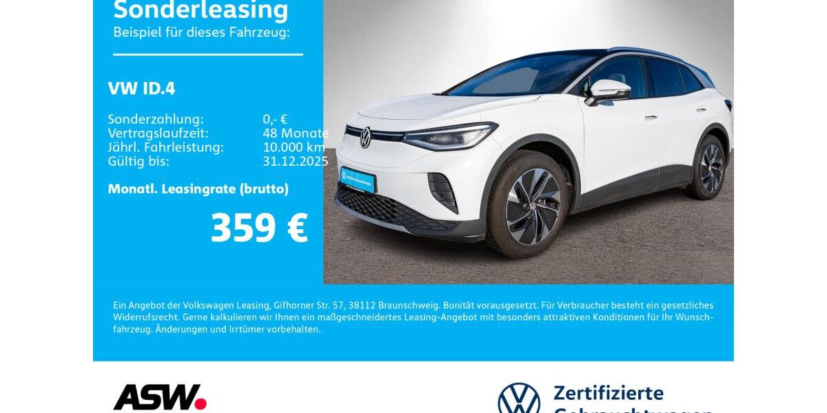 VW ID.4 13.900 km 35.830 &euro; Bad Rappenau 74906