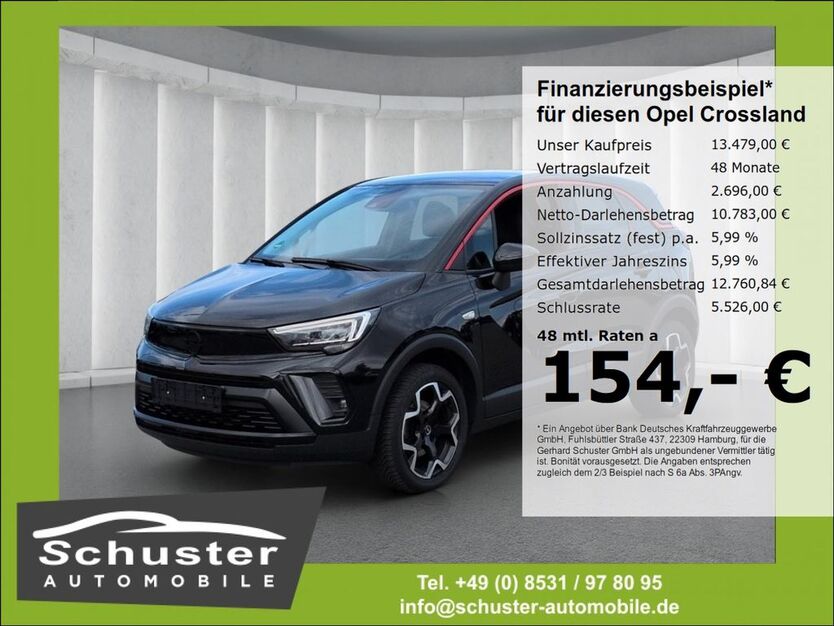 Opel Crossland (X) 93.413 km 13.479 € Ruhstorf 94099