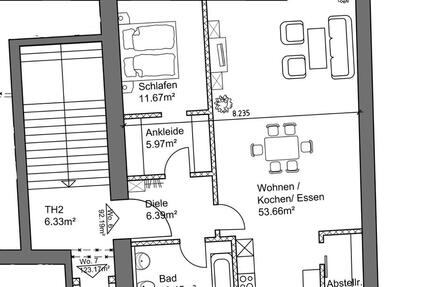 Wohnung Osterhofen - 2 Zimmer, 92 m&sup2;, 828&euro; | Angebot:24867773