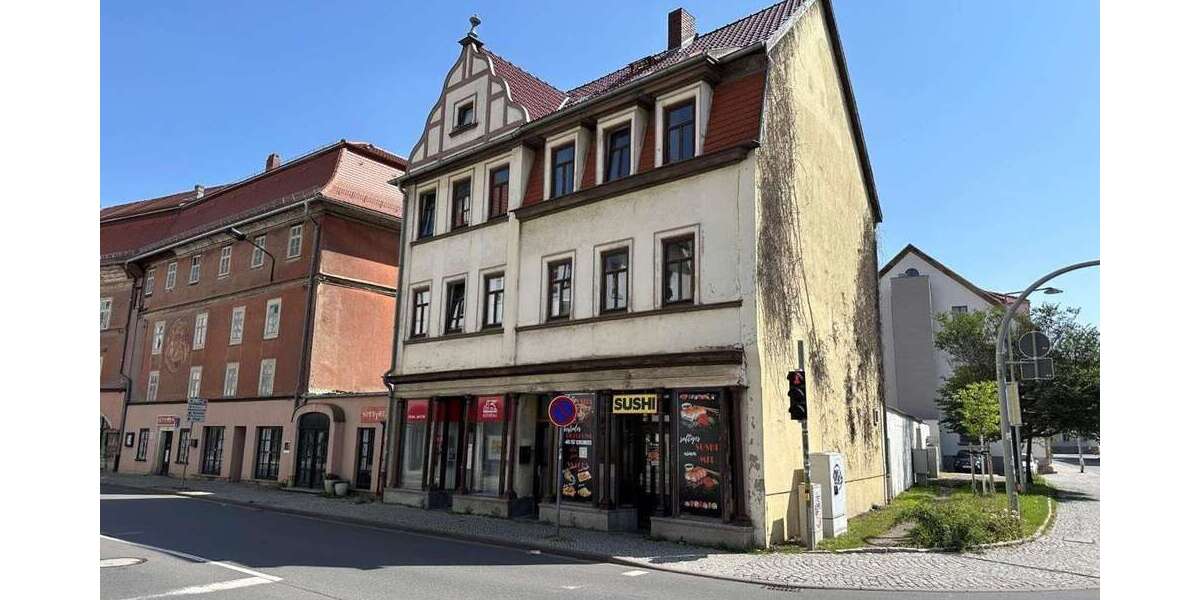 Faktor 10,8 - Wohn- und Geschäftshaus im Zentrum von Arnstadt zu verkaufen - Wohn- & Geschäftshaus Arnstadt | Angebot:20300784