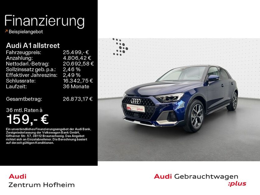 Audi A1 5.626 km 25.499 € Hofheim 65719