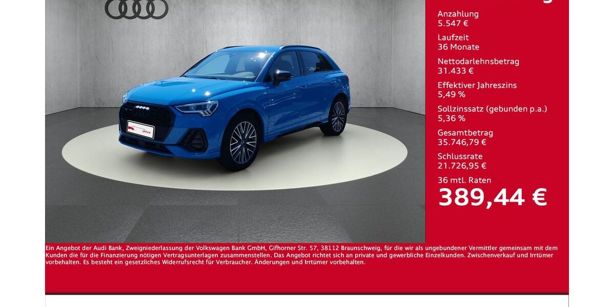 Audi Q3 39.829 km 36.980 &euro; Halle 06122