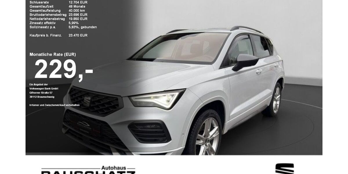 Seat Ateca 84.895 km 23.470 &euro; Sigmaringen 72488
