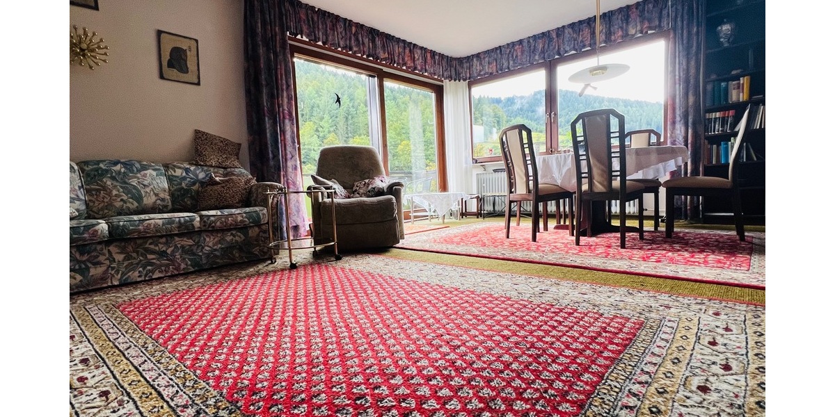 Zwei Wohnungen, ein Hausgefühl: „Haus-im-Haus-Charakter“ mit Garten, Sauna und Kaminzimmer - Mehrfamilienhaus, Wohnhaus Bad Rippoldsau-Schapbach Schapbach | Angebot:26692716