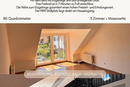 Wohnung Burkhardtsdorf - 3 Zimmer, 80 m&sup2;, 85.000&euro; | Angebot:27298499
