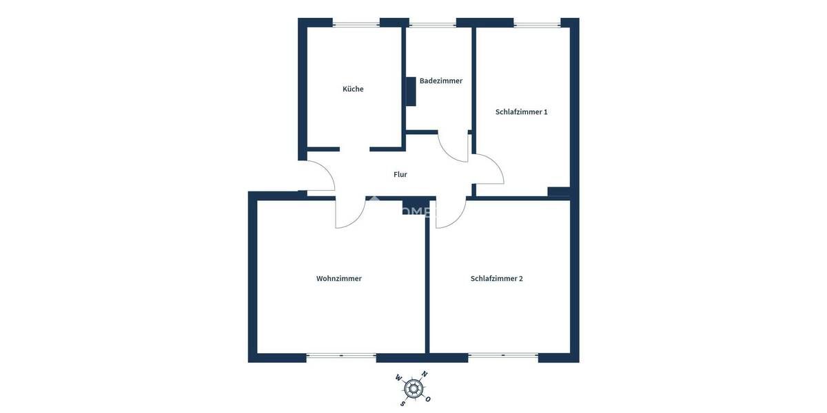 Etagenwohnung Genthin - 3 Zimmer, 65 m&sup2;, 59.000&euro; | Angebot:26290246