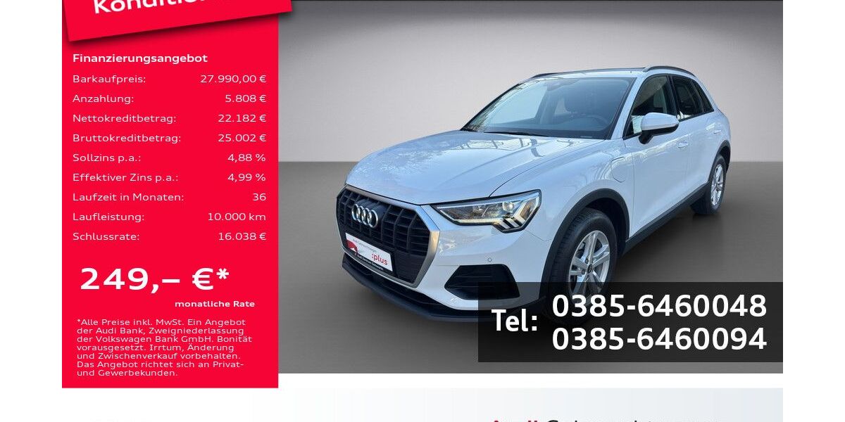 Audi Q3 67.300 km 27.990 &euro; Schwerin 19061