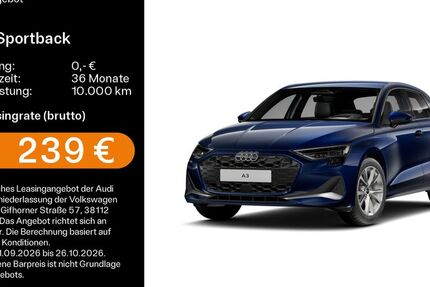 Audi A3 9.100 km 28.639 &euro; Linsengericht 63589