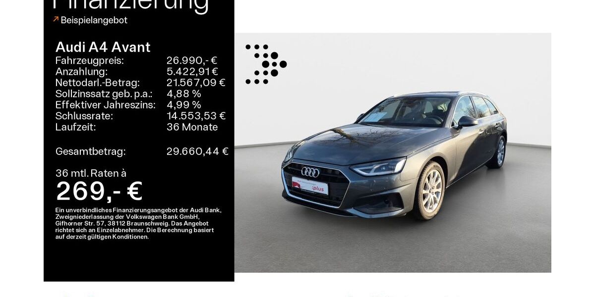 Audi A4 80.600 km 26.990 &euro; Hofheim 65719