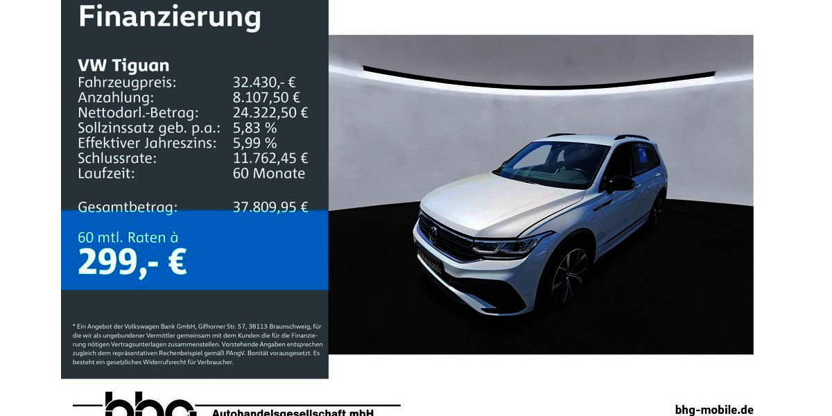 VW Tiguan 32.225 km 32.430 &euro; Freiburg 79115