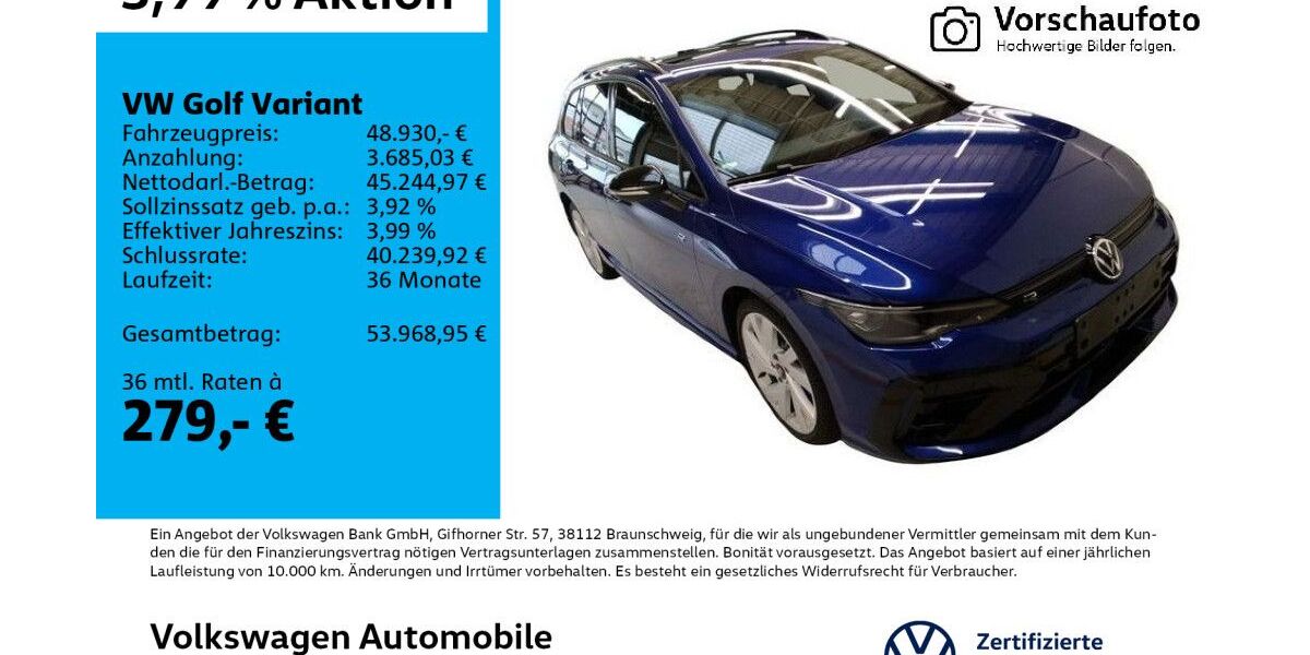 VW Golf 10.638 km 46.960 &euro; Leipzig 04178