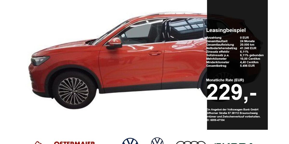 VW Tiguan 12.290 km 41.240 &euro; Eggenfelden 84307