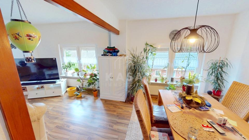 Helle Dachgeschosswohnung zentral in Weener! 3 zimmer