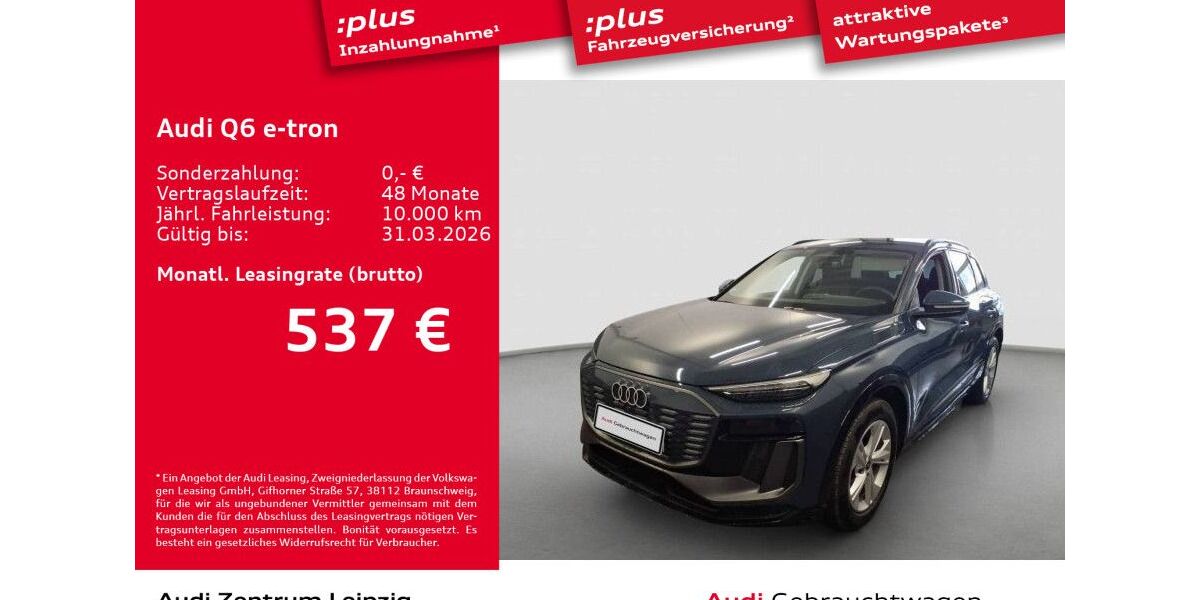 Audi Q6 e-tron 14.911 km 59.980 &euro; Leipzig 04129