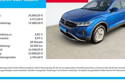 VW T-Roc 6.527 km 24.490 &euro; Bitterfeld-Wolfen 06749