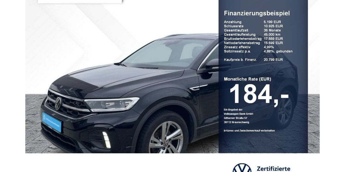VW T-Roc 134.860 km 19.999 &euro; Erding 85435