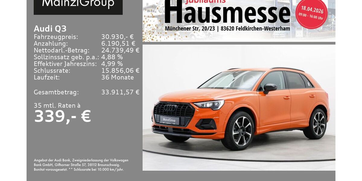 Audi Q3 27.000 km 29.260 &euro; Feldkirchen/Westerham 83620