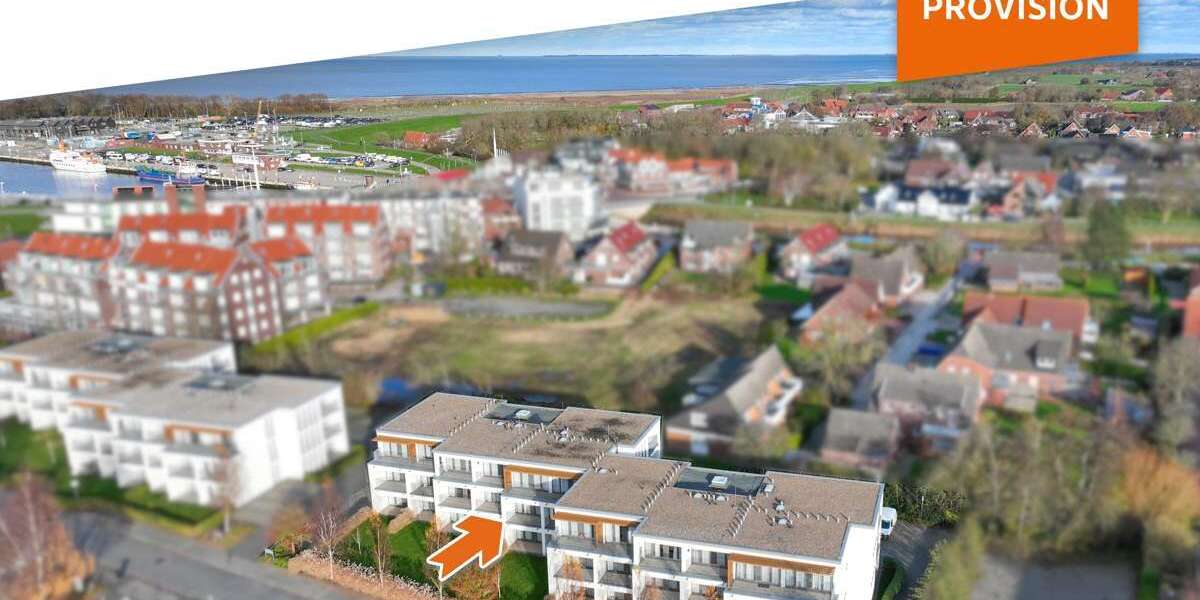 Etagenwohnung Esens - 3 Zimmer, 57 m&sup2;, 239.000&euro; | Angebot:26279570