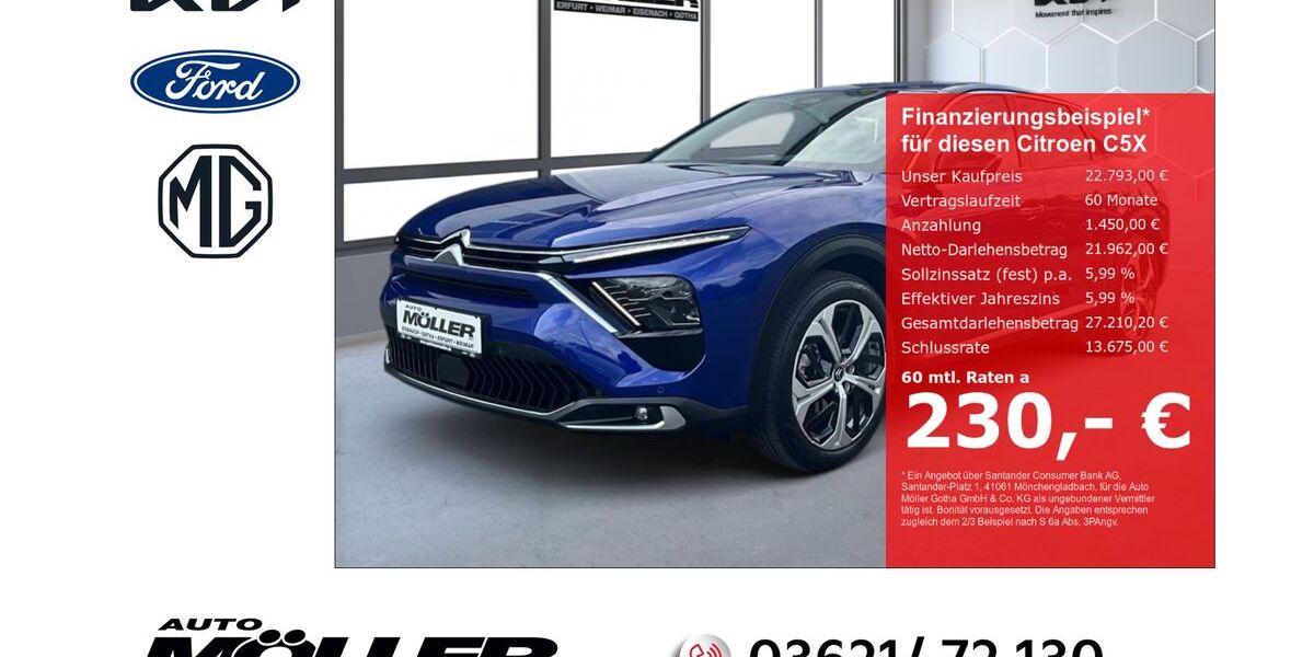 Citroen C5 X 2.898 km 21.644 &euro; Gotha 99867