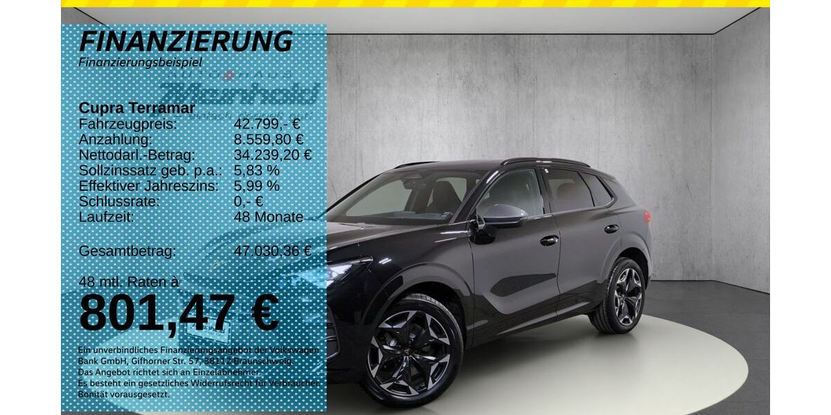 Cupra Terramar 1.010 km 42.799 &euro; Auerbach/Rebesgrün 08209