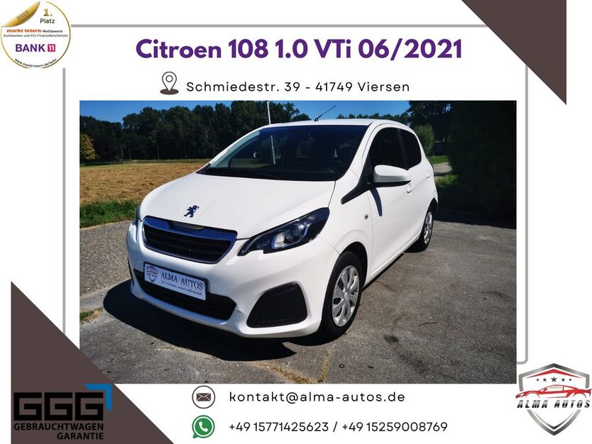 Peugeot 108 131.655 km 5.500 € Viersen 41749
