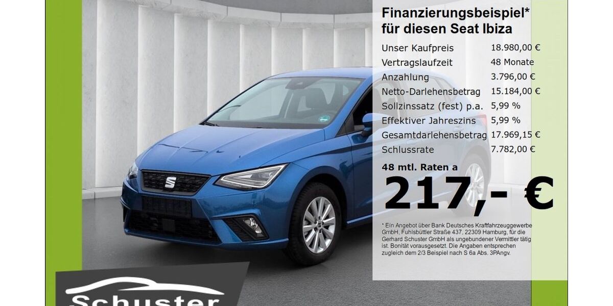 Seat Ibiza 18.082 km 18.679 &euro; Ruhstorf 94099