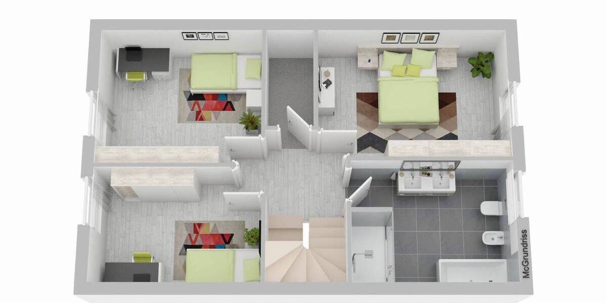 Doppelhaushälfte Ihlow / Ostersander Ostersander - 4 Zimmer, 104 m&sup2;, 850&euro; | Angebot:26843642